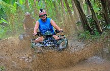 ATV Quad Bike Through Waterfall and Tunnel in Bali