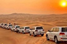 Dubai Desert Safari With camel ride , Sand boarding BBQ dinner