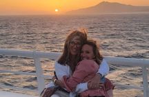 Cabo Arch Sunset Private Yacht Tour plus Dinner and Drinks