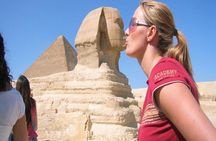 day tour to Giza pyramids& Saqqara & Memphis & Dahshour & lunch