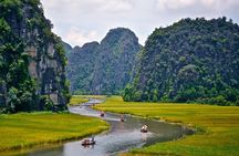 Ninh Binh 1 day trip with Hoa Lu- Tam Coc boat & Cycling village 