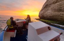 Pigeon Rocks Boat Ride Beirut (Raouche Rocks)