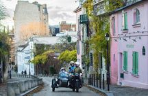 Paris Private Flexible Duration Guided Tour on a Vintage Sidecar
