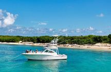 Private Luxury 36' Yacht from Fajardo to Icacos or Palomino