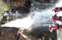 Guachipelin Waterfall Canyoning rappel& Hot Springs+ lunch buffet