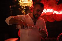 Authentic Artisanal Mezcal tasting in Cancun with appetizers.