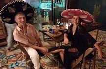Authentic Artisanal Mezcal tasting in Cancun with appetizers.