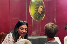 Art Lesson inside the Uffizi Gallery