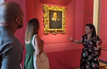 Art Lesson inside the Uffizi Gallery