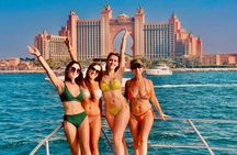 Dubai 2-Hour Mini Yacht Tour at The Palm, Burj Al Arab & Atlantis