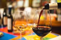 Natural wine & Veggy food pairing in a bookstore in Florence