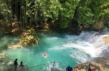 Full Day Rafting, Horse Back Riding and Blue Hole in Jamaica