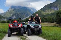 Adventure into Slovenian nature with a quad tour in Bovec.