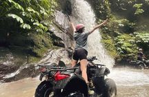 Quadbike Adventure with Tunnel and Waterfall Tour in Bali