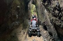 Quadbike Adventure with Tunnel and Waterfall Tour in Bali