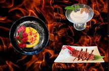 7 Courses Teppanyaki Tasting Menu with Fire Show 
