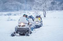 Ushuaia: Full day Snow: Sledding with Huskies Snowmobile 4x4 