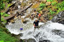 Zip Line with Canyoning Waterfall Adventure in Vista Los Sueños