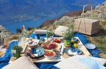 Exclusive Picnic in the Foothills of the Alps with the Lake Views