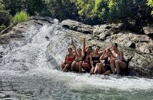 Rainforest Waterfall Slides/Adult Drinks included/ Beach