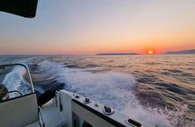 Sunset Speedboat Tour in Makarska with swim stop on island Brač