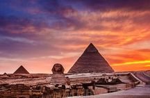 Giza Pyramids in New Light with Sound and Light Private Show