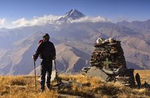 Kazbegi - One Day Trekking Private Tour to Angel Mountain 3096 m