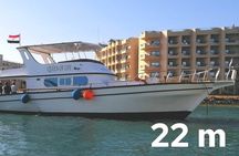 PRIVATE! | Full Day Charter Boat Trip| Up to 14 | Snorkeling and Islands tour
