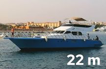 PRIVATE! | Full Day Charter Boat Trip| Up to 14 | Snorkeling and Islands tour