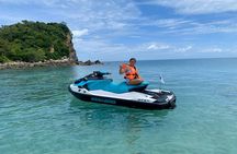 2.5 hours Pig Island-Virgin Islands & Snorkeling Jet Ski Safari