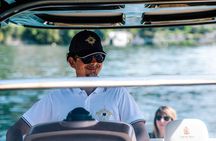 1H Luxury Cruise Como Lake Tender Yacht Invictus 9 Pax