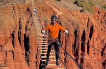 Atlas Mountain Zip Line And waterfalls berber villages with camel