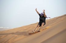 Dubai Half-day Red Dunes bashing with Sandboarding, Camel &Falcon