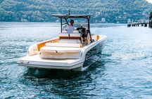 1H Luxury Cruise Como Lake Tender Yacht Invictus 9 Pax