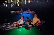 Neon Glow Clear Kayak & Champagne