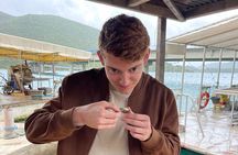 Oysters testing private tour to Ston