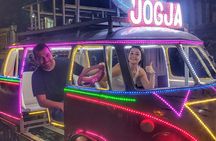 Night Walking Tour-Malioboro street food with guide at Yogyakarta