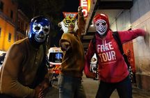 Drinks, Music and Lucha libre on a Saturday Night in Mexico City