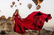 Photoshoot with Balloons in Cappadocia
