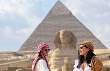 Private Giza Pyramids, Egyptian Museum, Sphinx Camel&Ride Lunch