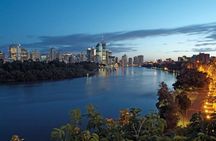 Twilight Rockclimb & Abseil Adventure in Kangaroo Point Cliffs 