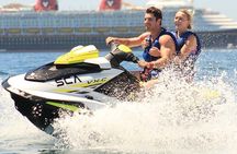 Jetski Ride Activity in El Medano Beach of Mexico