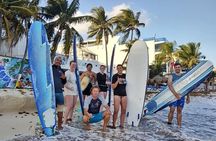 Surfing Lessons - Learn To Surf In Playa del Carmen