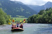 Family rafting Iller - white water rafting level 1