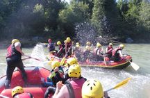 Family rafting Iller - white water rafting level 1