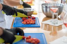 Santorini Cooking Lesson with Chef and a Bottle of Wine 