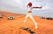 Dubai Anytime Short Desert Visit with Camel and Sandboarding