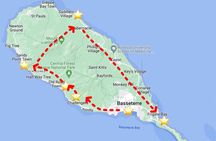 St. Kitts Scenic Island Tour with Beach Option