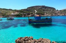 Private Boat charter to Crystal & Blue Lagoon, Caves & Comino