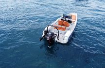 Half Day Saxdor Boat Rental in Santorini